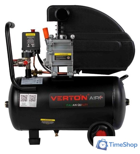 Компрессор Verton Air AC-24/240K 01.5985.12193 - Изображение №2 — Интернет-магазин Time-Shop