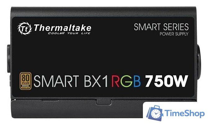 Блок питания Thermaltake Smart BX1 RGB 750W SP-750AH2NKB-2 - Изображение №6 — Интернет-магазин Time-Shop