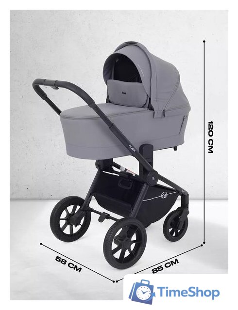 Универсальная коляска Rant Flex 3в1 RA077 (серый) - Изображение №3 — Интернет-магазин Time-Shop