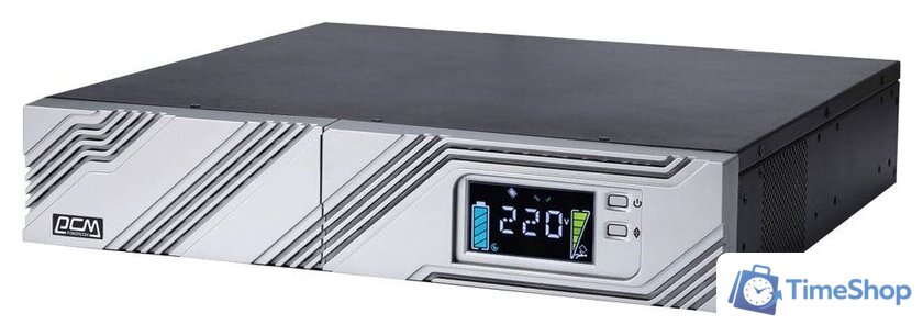 Источник бесперебойного питания Powercom Smart Rack&Tower SRT-1500A LCD - Изображение №1 — Интернет-магазин Time-Shop