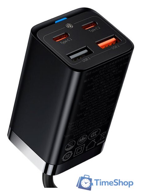 Сетевое зарядное Baseus CCGP040101 - Изображение №1 — Интернет-магазин Time-Shop