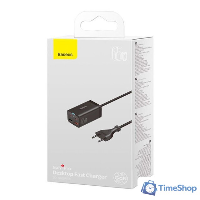 Сетевое зарядное Baseus CCGP040101 - Изображение №3 — Интернет-магазин Time-Shop