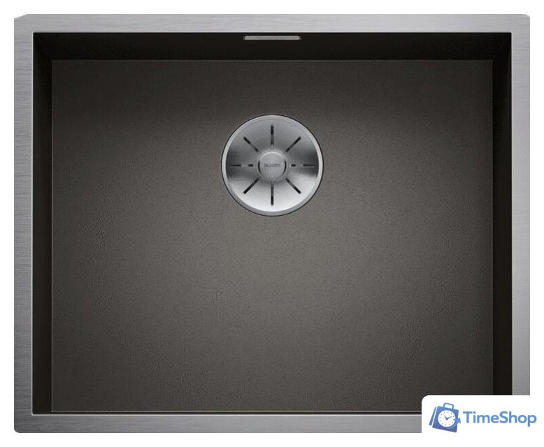 Кухонная мойка Blanco Zerox 500-IF Dark Steel 526245 (без клапана-автомата) - Изображение №1 — Интернет-магазин Time-Shop