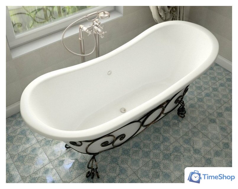 Ванна Эстет Boston 180x74 Silk ФР-00014525 - Изображение №8 — Интернет-магазин Time-Shop