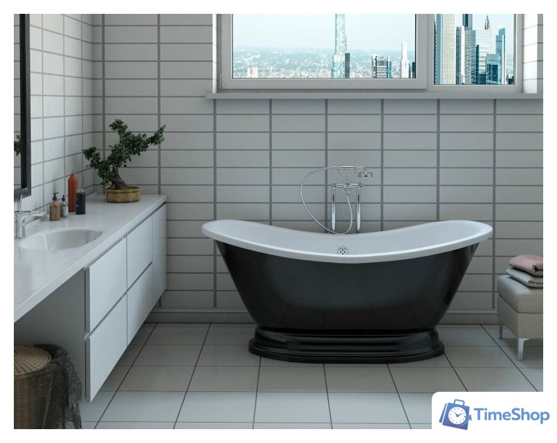 Ванна Эстет Boston 180x74 Silk ФР-00014525 - Изображение №10 — Интернет-магазин Time-Shop