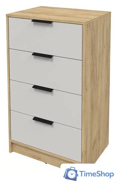 Комод Интерлиния Концепт КТ-К60 (персидский жемчуг/дуб золотой) - Изображение №2 — Интернет-магазин Time-Shop