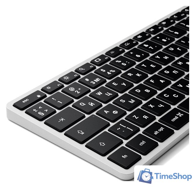 Клавиатура Satechi Slim X2 (серебристый) - Изображение №4 — Интернет-магазин Time-Shop