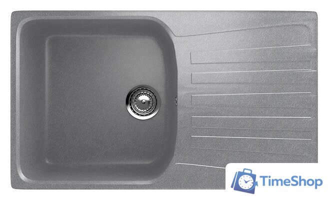 Кухонная мойка Ulgran U-203 (графитовый) - Изображение №1 — Интернет-магазин Time-Shop