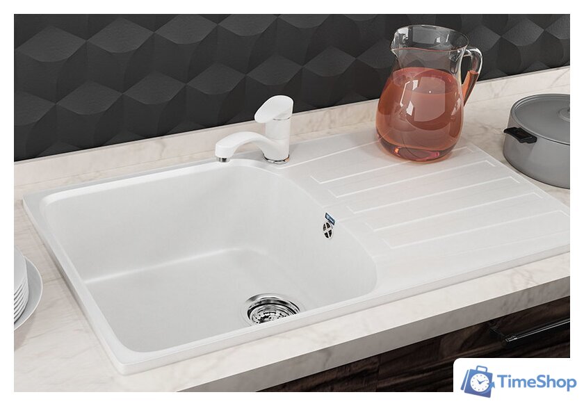 Кухонная мойка Ulgran U-203 (графитовый) - Изображение №2 — Интернет-магазин Time-Shop