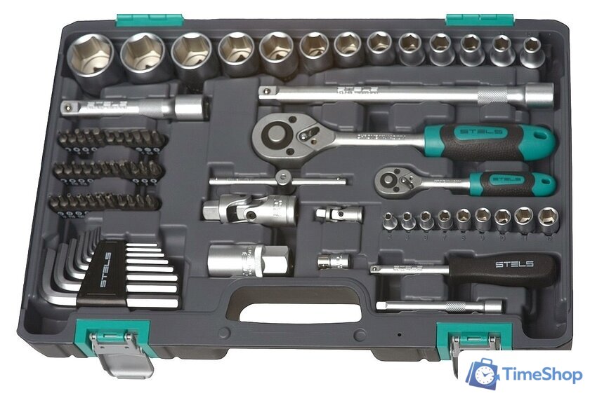 Универсальный набор инструментов Stels 14109 (88 предметов) - Изображение №4 — Интернет-магазин Time-Shop