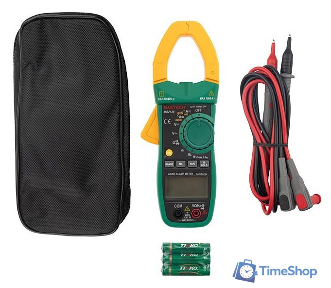Токовые клещи Mastech MS2138 - Изображение №5 — Интернет-магазин Time-Shop