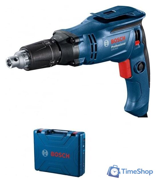 Шуруповерт для гипсокартона Bosch GTB 650 Professional 06014A2000 - Изображение №1 — Интернет-магазин Time-Shop