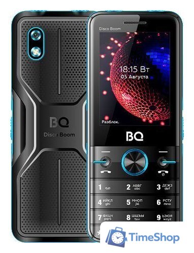 Кнопочный телефон BQ BQ-2842 Disco Boom (бирюзовый) - Изображение №1 — Интернет-магазин Time-Shop