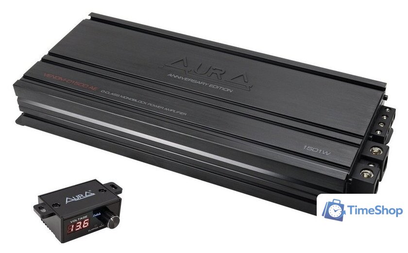 Автомобильный усилитель Aura Venom-D1500 AE - Изображение №1 — Интернет-магазин Time-Shop