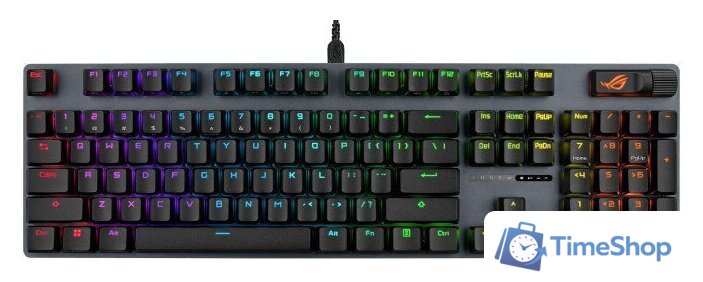 Клавиатура ASUS ROG Strix Scope II X (ASUS ROG NX Snow V2) - Изображение №4 — Интернет-магазин Time-Shop