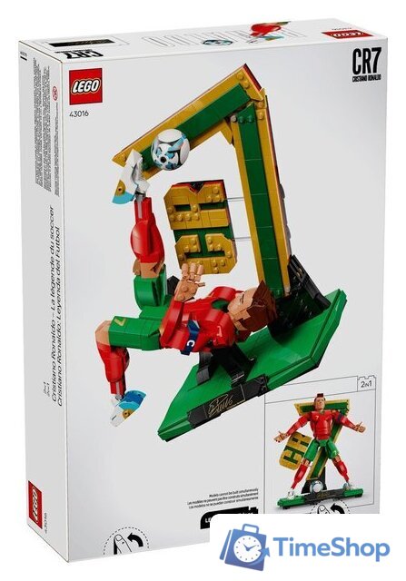 Конструктор LEGO Editions 43016 Криштиану Роналду – легенда футбола - Изображение №9 — Интернет-магазин Time-Shop
