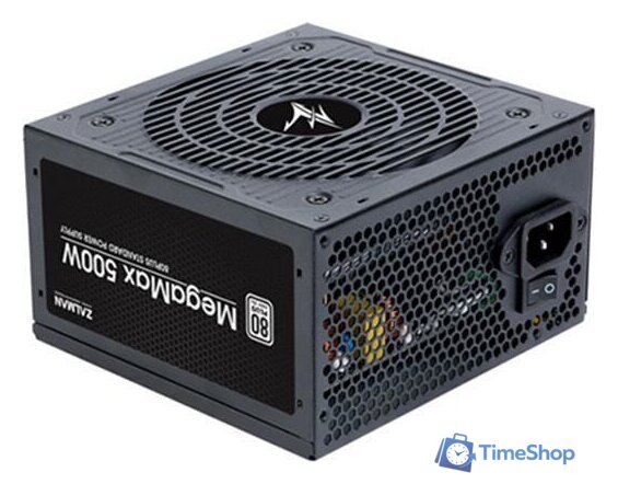 Блок питания Zalman MegaMax TXII 500W ZM500-TXII - Изображение №1 — Интернет-магазин Time-Shop