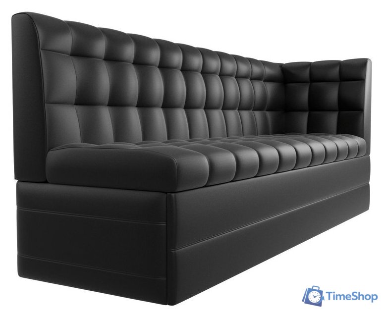 Угловой диван Лига диванов Бриз 100389 (черный) - Изображение №3 — Интернет-магазин Time-Shop