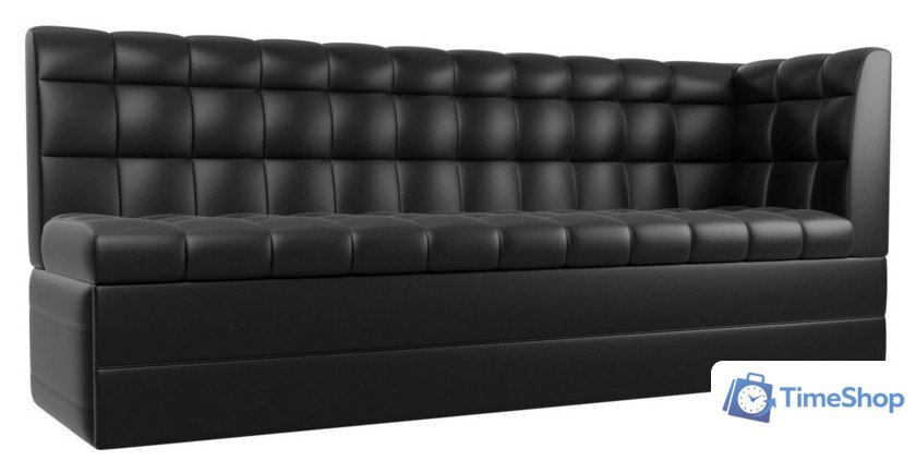 Угловой диван Лига диванов Бриз 100389 (черный) - Изображение №1 — Интернет-магазин Time-Shop