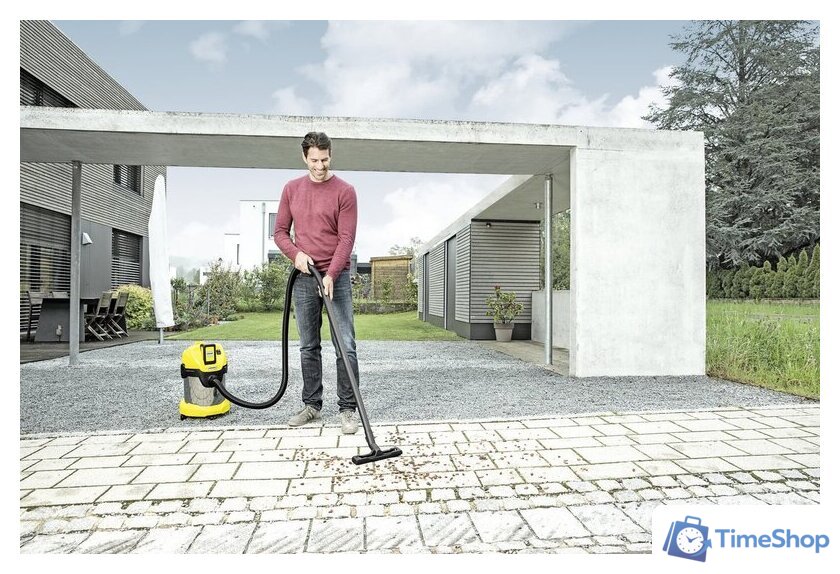 Пылесос Karcher WD 3 Battery Premium Set 1.629-951.0 - Изображение №6 — Интернет-магазин Time-Shop