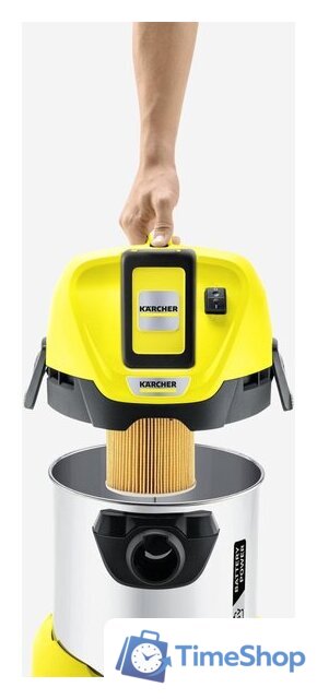Пылесос Karcher WD 3 Battery Premium Set 1.629-951.0 - Изображение №4 — Интернет-магазин Time-Shop
