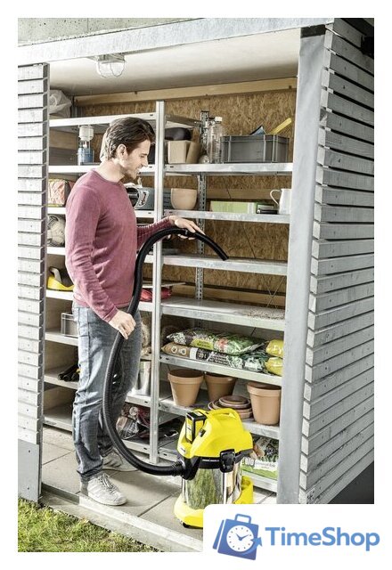 Пылесос Karcher WD 3 Battery Premium Set 1.629-951.0 - Изображение №7 — Интернет-магазин Time-Shop