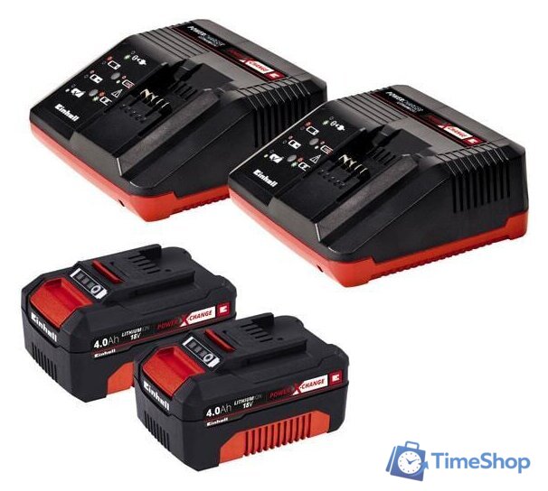 Газонокосилка Einhell GE-CM 43 Li M Kit (с 2-мя АКБ) - Изображение №5 — Интернет-магазин Time-Shop