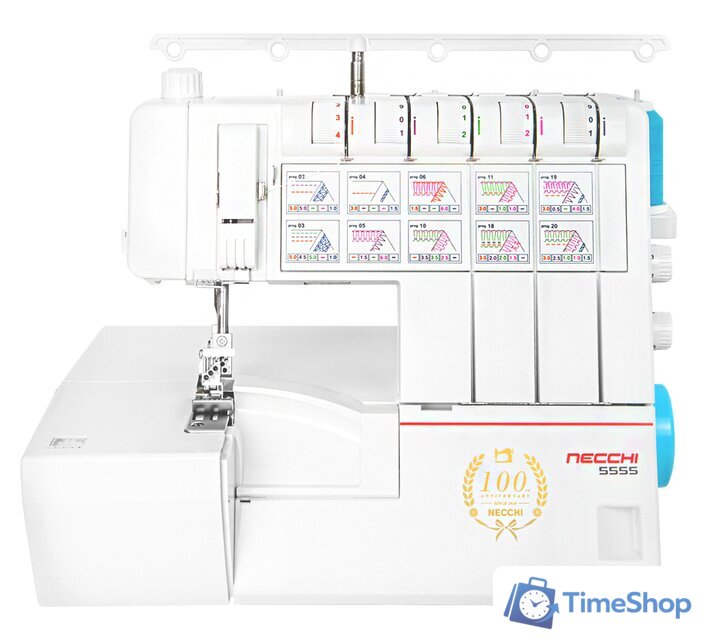 Оверлок Necchi 5555 - Изображение №1 — Интернет-магазин Time-Shop