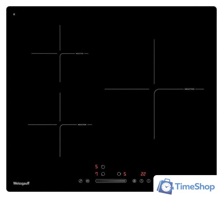 Варочная панель Weissgauff HI 630 BSG - Изображение №1 — Интернет-магазин Time-Shop