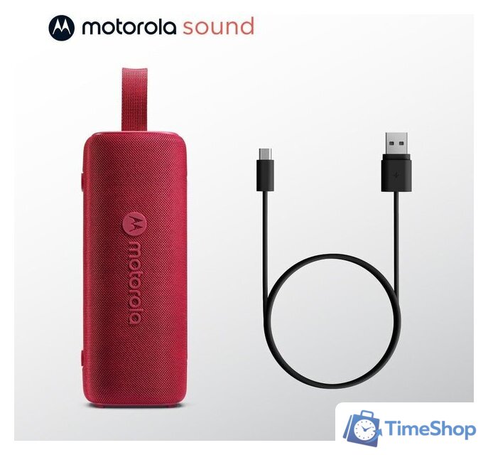 Беспроводная колонка Motorola Rokr 600 (красный) - Изображение №2 — Интернет-магазин Time-Shop