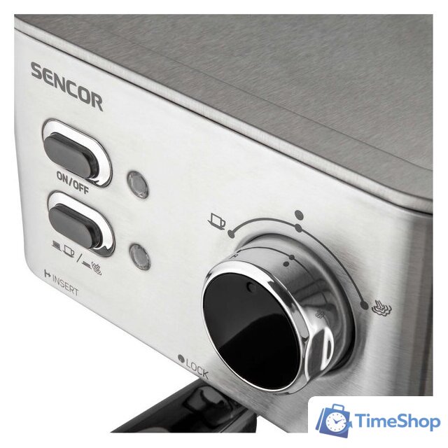Рожковая кофеварка Sencor SES 4010SS - Изображение №5 — Интернет-магазин Time-Shop