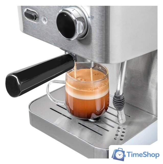 Рожковая кофеварка Sencor SES 4010SS - Изображение №3 — Интернет-магазин Time-Shop