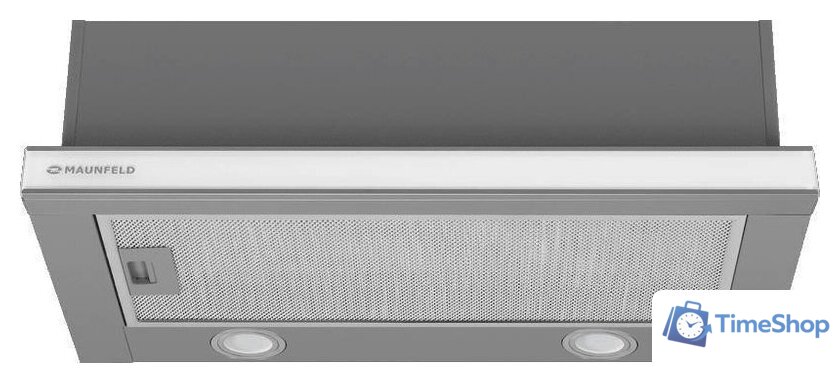 Кухонная вытяжка MAUNFELD VSQ 60 (нержавеющая сталь/белое стекло) - Изображение №2 — Интернет-магазин Time-Shop