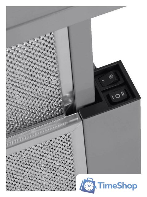 Кухонная вытяжка MAUNFELD VSQ 60 (нержавеющая сталь/белое стекло) - Изображение №14 — Интернет-магазин Time-Shop