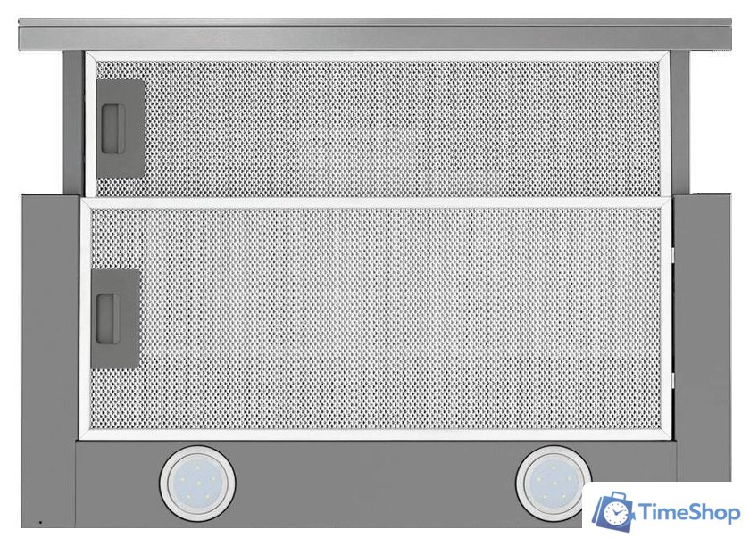 Кухонная вытяжка MAUNFELD VSQ 60 (нержавеющая сталь/белое стекло) - Изображение №5 — Интернет-магазин Time-Shop