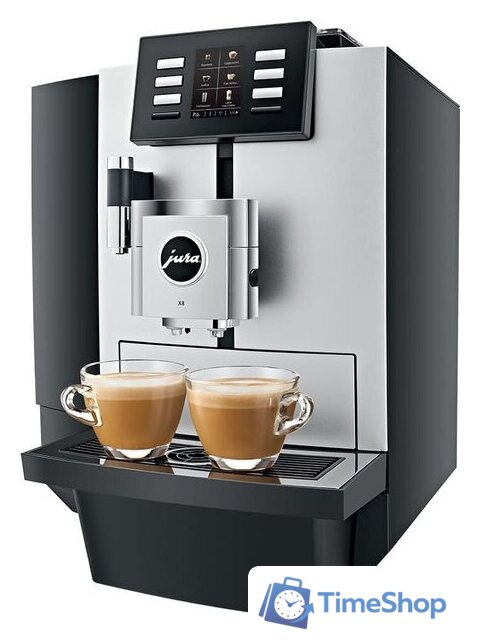 Кофемашина JURA X8 Platin EA 15413 - Изображение №1 — Интернет-магазин Time-Shop