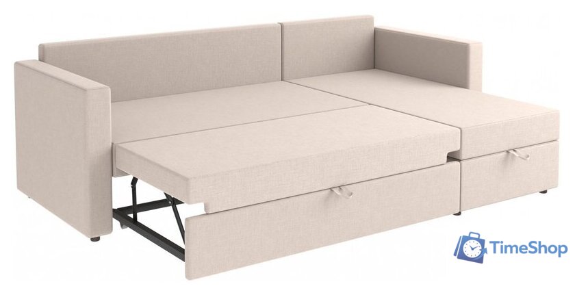 Угловой диван Mio Tesoro Тилаус короткий подлокотник (Cream) - Изображение №3 — Интернет-магазин Time-Shop