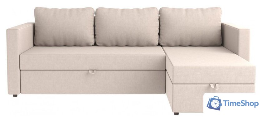 Угловой диван Mio Tesoro Тилаус короткий подлокотник (Cream) - Изображение №2 — Интернет-магазин Time-Shop