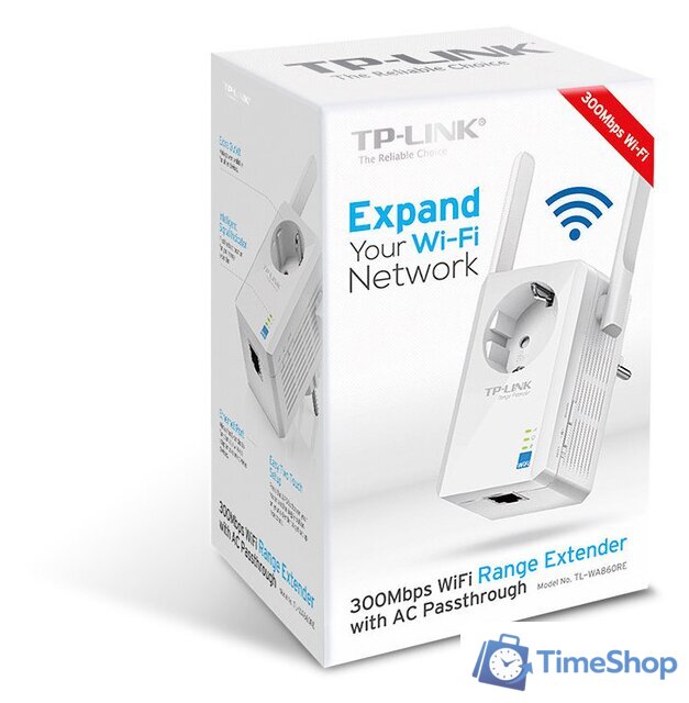 Усилитель Wi-Fi TP-Link TL-WA860RE - Изображение №5 — Интернет-магазин Time-Shop