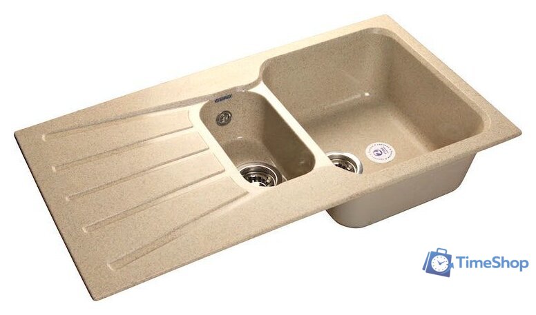 Кухонная мойка GranFest GF-S940KL (песочный) - Изображение №1 — Интернет-магазин Time-Shop