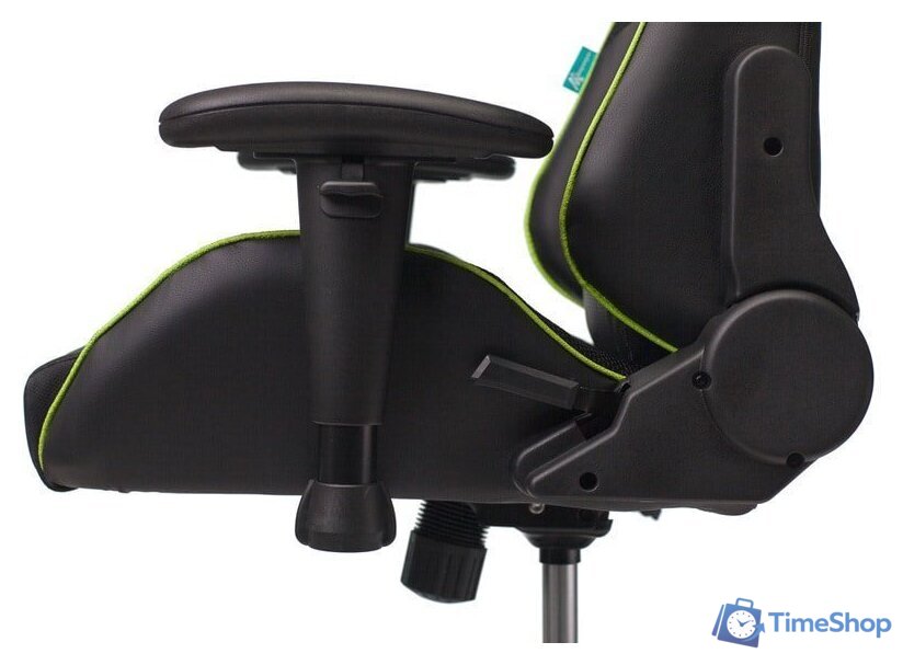 Игровое (геймерское) кресло Zombie Viking 4 Aero Green Edition (черный) - Изображение №11 — Интернет-магазин Time-Shop