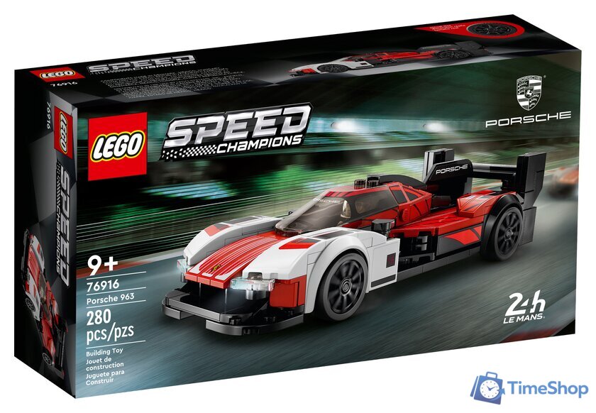 Конструктор LEGO Speed Champions 76916 Porsche 963 - Изображение №1 — Интернет-магазин Time-Shop