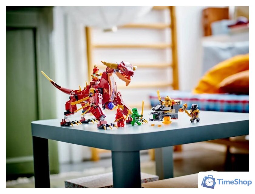 Конструктор LEGO Ninjago 71793 Лавовый дракон-трансформер - Изображение №4 — Интернет-магазин Time-Shop