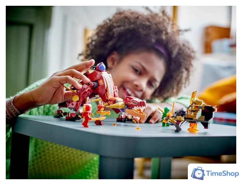 Конструктор LEGO Ninjago 71793 Лавовый дракон-трансформер - Изображение №2 — Интернет-магазин Time-Shop