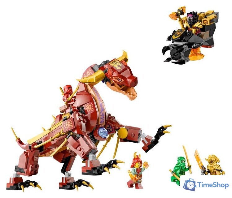 Конструктор LEGO Ninjago 71793 Лавовый дракон-трансформер - Изображение №5 — Интернет-магазин Time-Shop