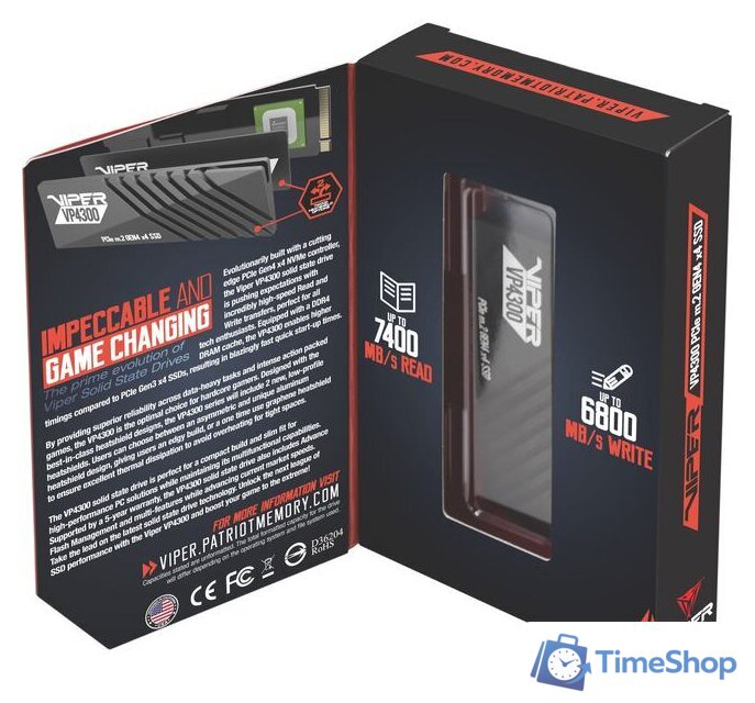 SSD Patriot Viper VP4300 2TB VP4300-2TBM28H - Изображение №16 — Интернет-магазин Time-Shop