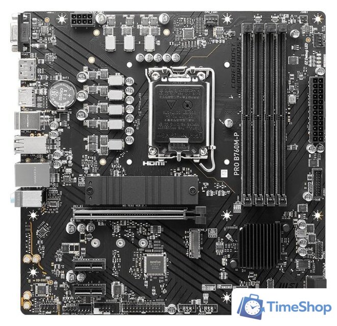 Материнская плата MSI Pro B760M-P - Изображение №1 — Интернет-магазин Time-Shop