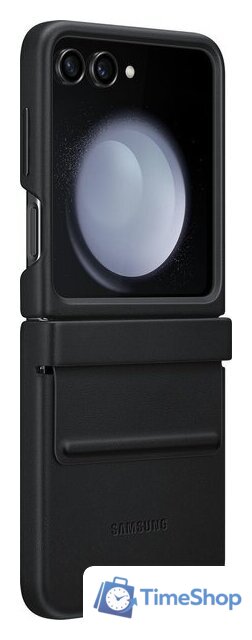 Чехол для телефона Samsung Flap Eco-Leather Case Z Flip5 (черный) - Изображение №4 — Интернет-магазин Time-Shop