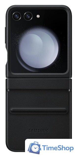 Чехол для телефона Samsung Flap Eco-Leather Case Z Flip5 (черный) - Изображение №2 — Интернет-магазин Time-Shop