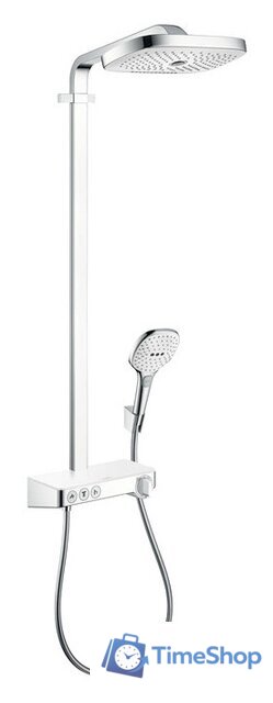 Душевая система  Hansgrohe Raindance Select E 300 3jet Showerpipe [27127400] - Изображение №1 — Интернет-магазин Time-Shop